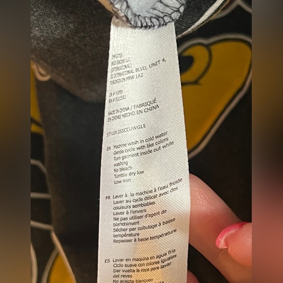 Disney Mickey Mouse Cropped Hoodie/Sweater S GUC - Picture 6 of 10